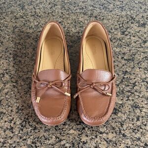 Michael Kors Leather Sutton Driving Loafers